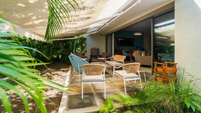 Bon Espoir - Bel appartement de 3 chambres en-suite en rez-de-jardin