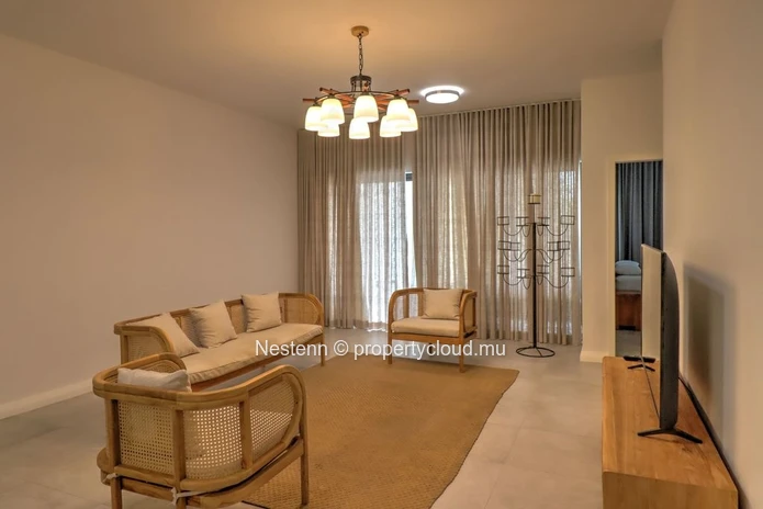 Furnished 3-bedroom apartment in a secured residence 