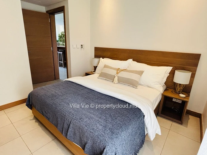 Mont Choisy - Beau penthouse de 2 chambres en-suite avec piscine privée
