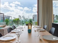 Penthouse in Palmar by the sea with panoramic views, swimming pool and private beach