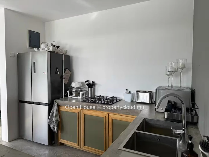 Furnished 1-Bedroom Beachfront Apartment for Rent in Roches Noires