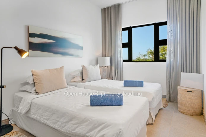 Furnished 3-bedroom apartment with pool for rent in St Antoine