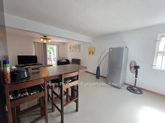 Beautiful 1st-floor duplex available for rent in a nice and secure residence in Grand Baie