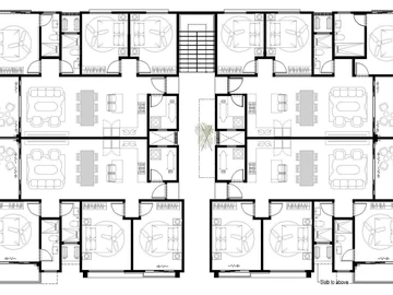 Appartement de 3 Chambres