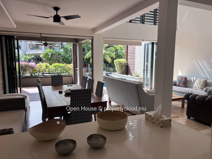 3-Bedroom IRS Townhouse for Sale in Rivière Noire with Pool