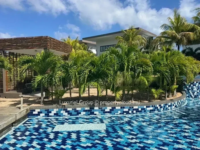 Magnifique Villa avec Palmiers à Grand Baie