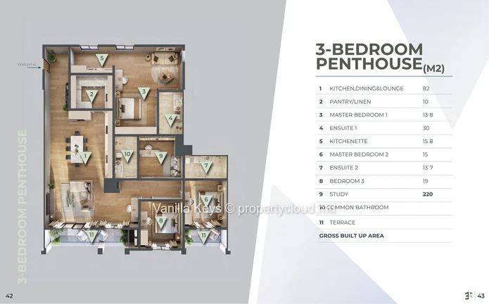 Projet d'appartement à vendre à Phoenix -Tower38