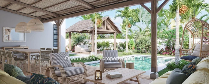 Villa PDS - 2ème phase - Pereybere - 4 chambres en suite + double garage + piscine - livraison juin 2027.