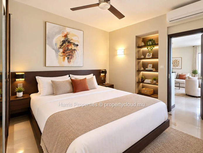 Cozy 2-Bedroom Apartment for Short-Term Stay – Domaine des Alizées, Grand Baie