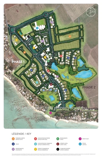 Duplexs and Villas for sale at Pointe d'Esny Le Village .(South)