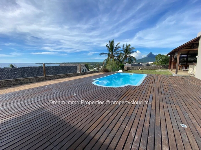 Beautiful Sea View Villa With Independent Studio Located In The Hills Of Tamarin - Mauritius