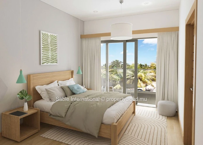 Mont Choisy Beach Apartment with rooftop Pool