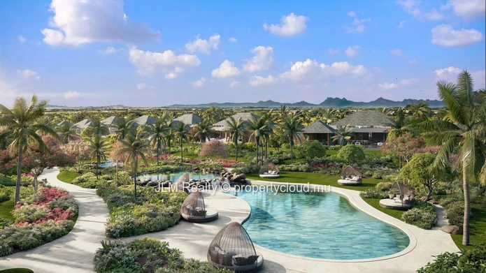 À Vendre – Villa de Luxe avec Piscine dans un Domaine Golfique à Grand Baie, Île Maurice