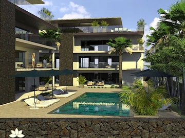 Just 5 minutes from Grand Baie and the beaches, this stunning 175 m2 penthouse features 3 ensuite bedrooms and a 100 ...