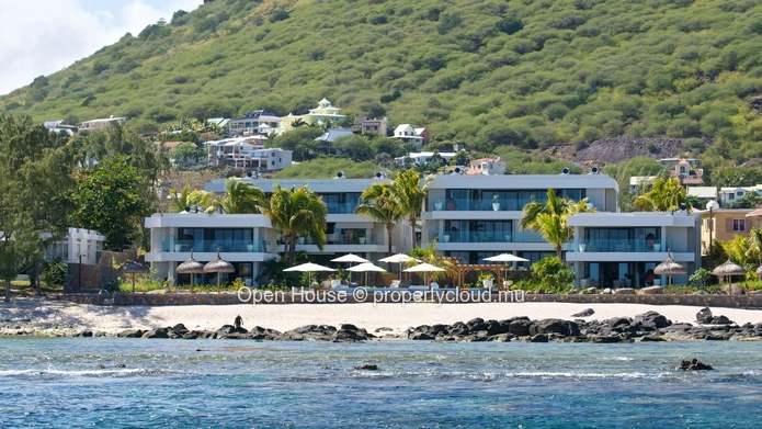 3-Bedroom Beachfront Apartment for Rent in Tamarin