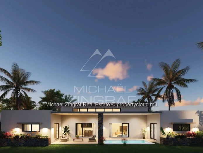 Villa contemporaine de 3 chambres avec piscine privée – Calodyne