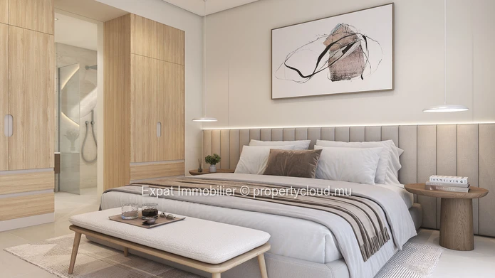 Appartement 2 chambres en rez-de-chaussée – Élégance et sérénité à Calodyne