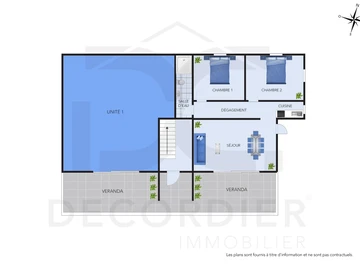 Appartement de 2 Chambres