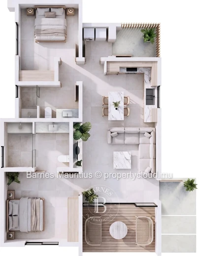 BEAU PLAN – OFF-PLAN – Villa – 3 Bedrooms