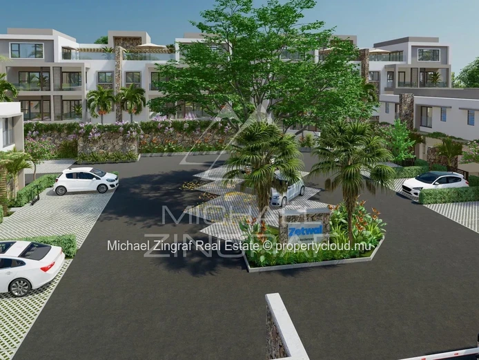 3 bedrooms townhouse in the heart of Tamarin