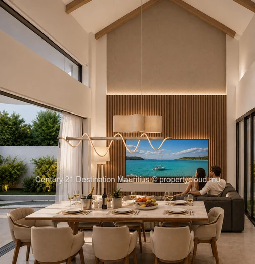 Villa Moderne de 3 Chambres dans Résidence Sécurisée – Belgravia Park, Mont Choisy