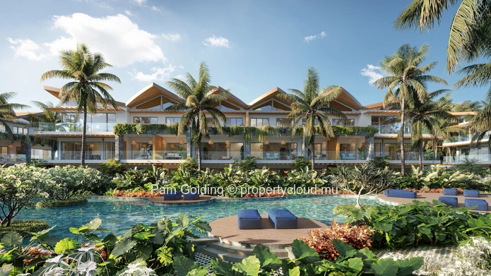 Penthouse 4 chambres à vendre à La Pirogue Residences, Wolmar – Île Maurice