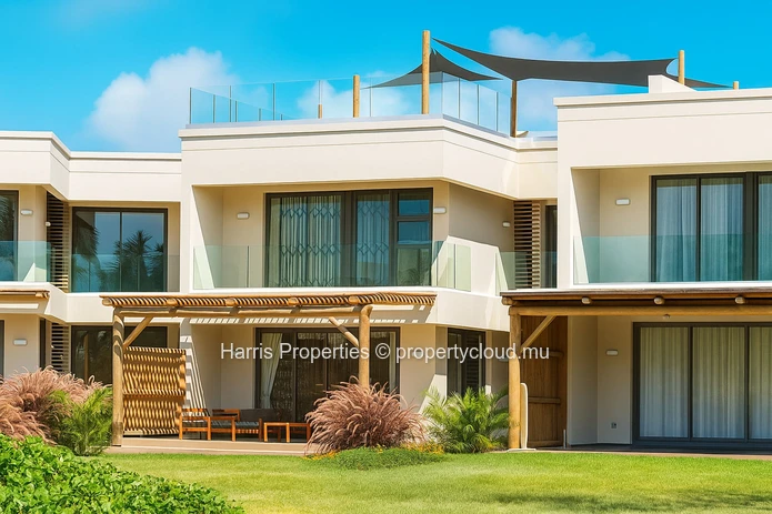 Magnifique duplex en bord de mer à Calodyne – Le Barachois
