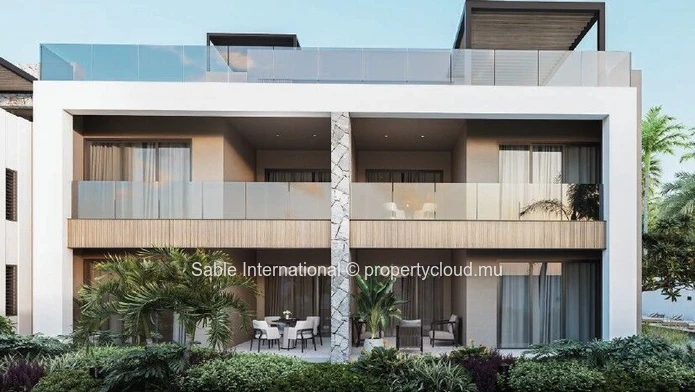 "Modern Apartment with Communal Pool in Tamarin, Rivière Noire - Black River Area