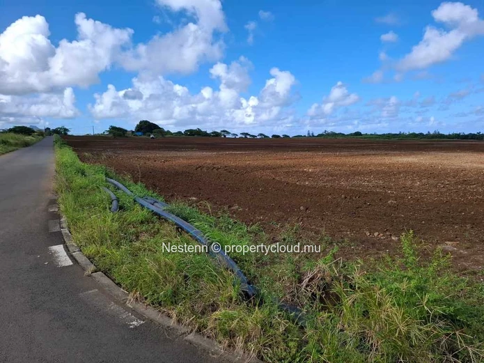 Industrial land of 59092 m² with sea and mountain views.