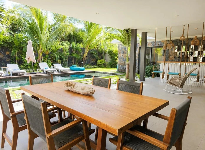 Villa PDS 4 Chambres en Suite à Grand Baie – Piscine, Terrasse, Gazebo – €