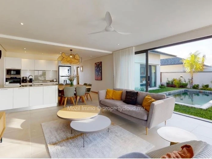 3 bedroom villa in secure residence, Grand Baie