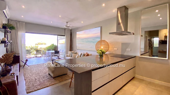 Appartement exquis avec vue sur la mer à Marguery