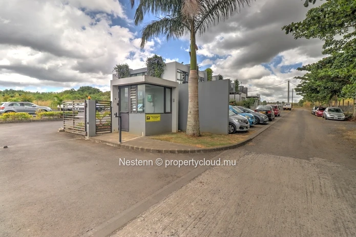 Commercial building with 70 parking spaces