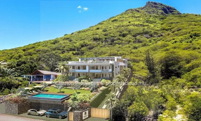 Exceptional 3-bedroom apartment with panoramic views of the lagoon and Le Morne