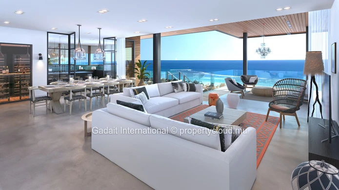Luxury villa with panoramic sea view and private pool for sale | Legend Hill Resort, Black River