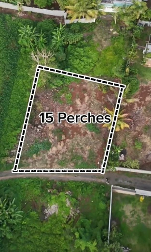 15 Perches Land Residential in Pamplemousses MUR 4.9million