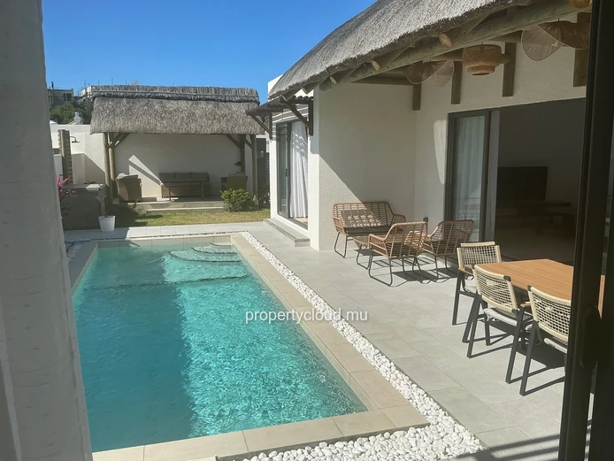 FOR RENT, new 3-bedroom villa in Grand Gaube (Calodyne)