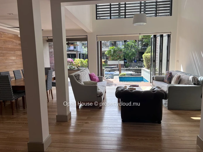 3-Bedroom IRS Townhouse for Sale in Rivière Noire with Pool
