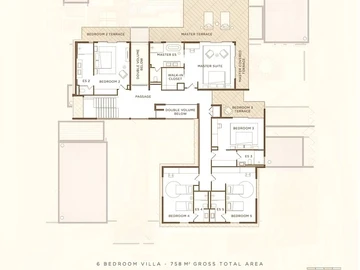 Villa de 6 Chambres