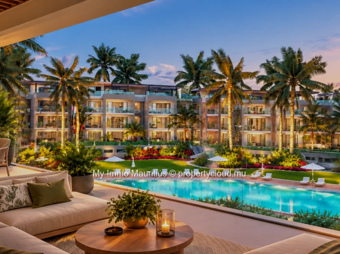 Penthouse neuf à quelques pas de la plage – Bain Boeuf