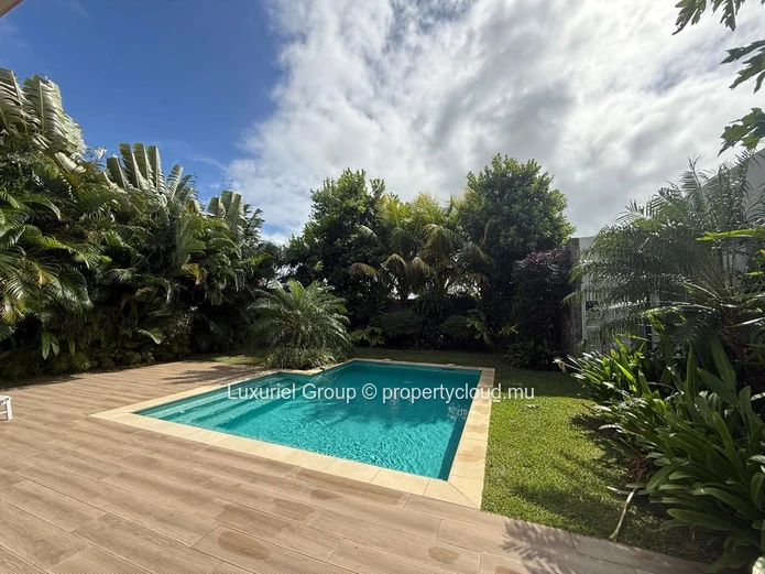 Contemporary Villa with Private Pool for Long-Term Rent in Grand Baie