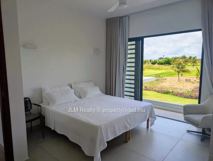 Contemporary Golf-View Villa for Sale in Haute Rive, Mauritius