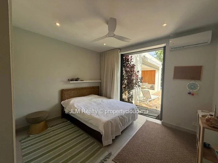 À louer : Villa 4 chambres avec piscine à Petit Raffray, Grand Baie, Île Maurice