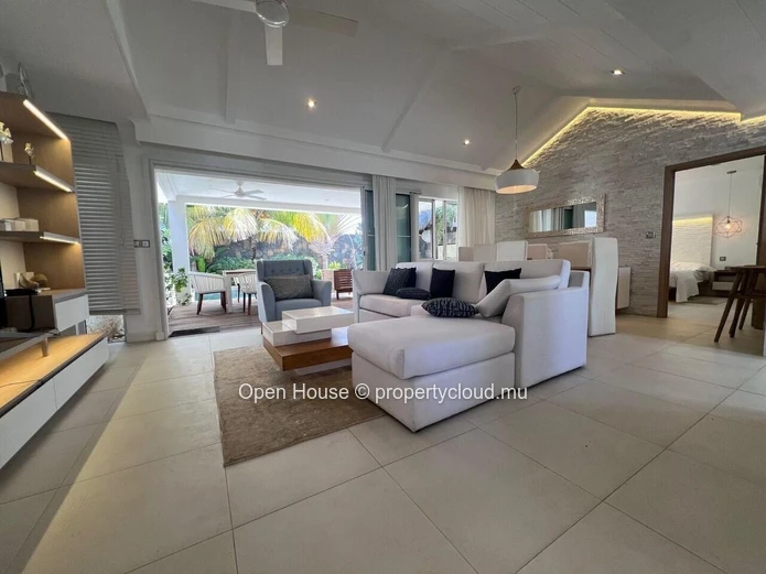 Villa meublée 3 chambres avec piscine privée à louer à Grand Baie
