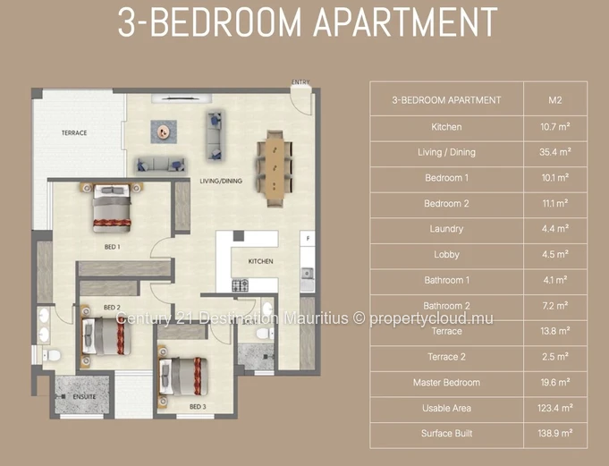 Off-Plan Apartments & Penthouses | Flic en Flac | Walking Distance to Beach