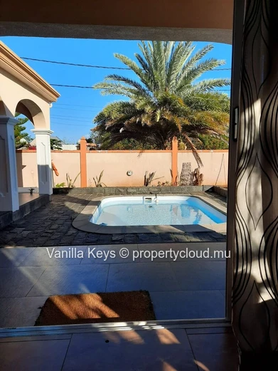Charming Villa with Private Pool at St Antoine On Long Term Rental