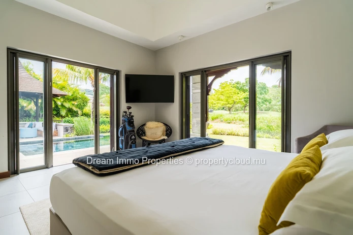 Villa contemporaine de 3 chambres directement sur le golf Heritage Villas Valriche à Bel Ombre – Ile Maurice