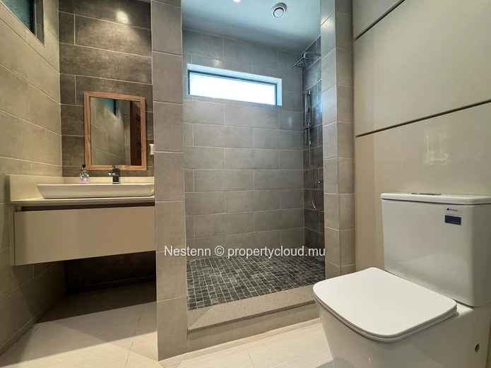 Furnished 3-bedroom house close to the beach with open view