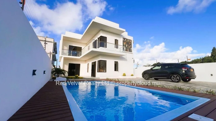 Brand-New Villa for Sale in Grand Baie | Private Pool & Rooftop Terrace