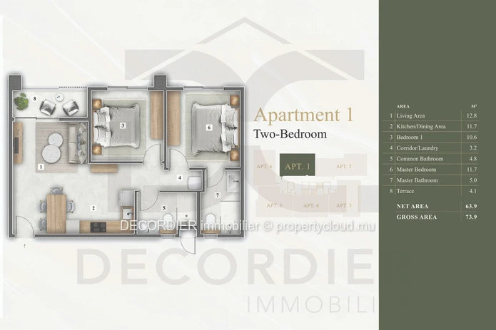 À VENDRE EN VEFA – Appartements neufs à Sodnac
